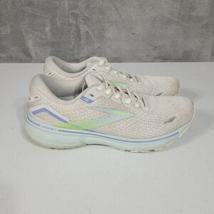Brooks Running Shoes Women 9 White Ghost 15 Neutral DNA LOFT v2